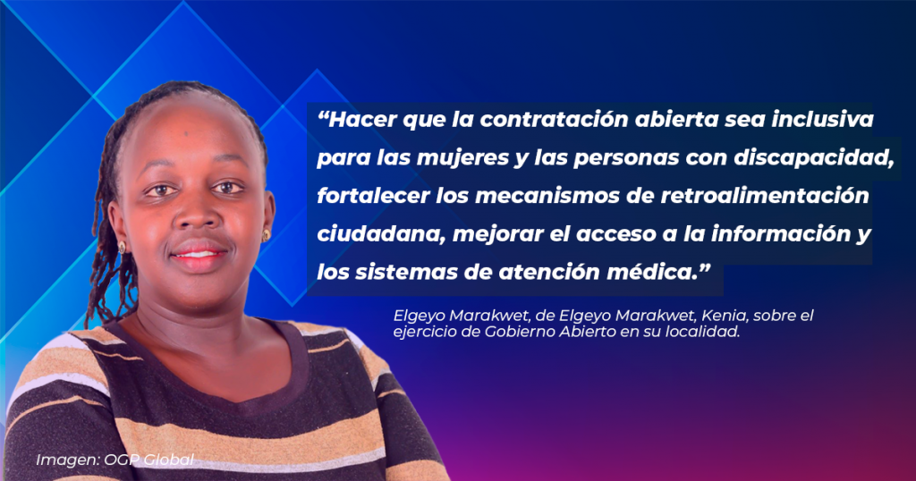 Rostros de OGP – Ruth Kendagor